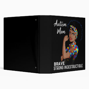 Classeur Autisme Maman Indestructible Sensibilisation sur l