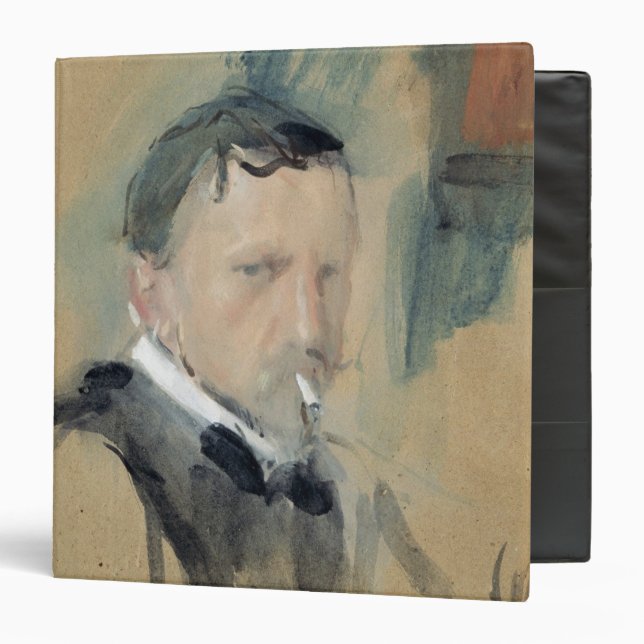 Classeur Autoportrait, 1901 (Devant/Intérieur)