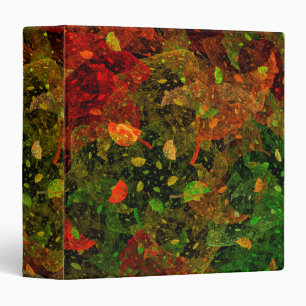 Classeur Autumn colorful decorative design