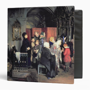 Classeur Avant la confession, 1877