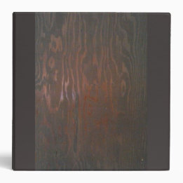 Classeur avec design en bois teint