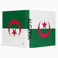 Classeur avec Drapeau d'Algérie