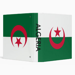 Classeur avec Drapeau d'Algérie