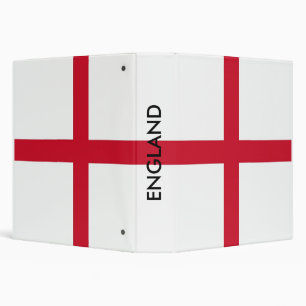 Classeur avec drapeau d'Angleterre