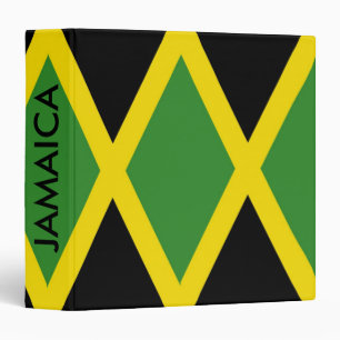 Classeur avec Drapeau de Jamaïque