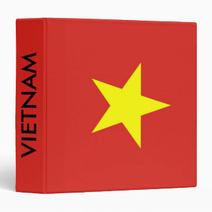 Classeur avec le drapeau du Vietnam