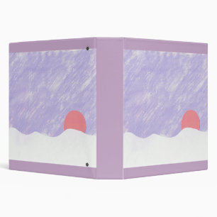 Classeur avec Sunset Design