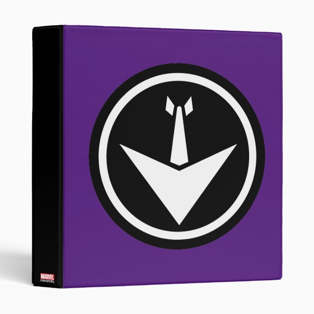 Classeur Avengers | Icône Hawkeye (Devant/Côté)