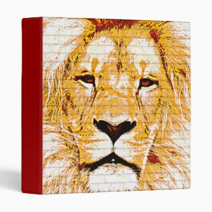Classeur Avery Grunge Tête de Lion