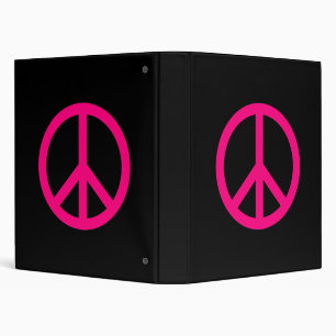 Classeur Avery Symbole de Paix Rose