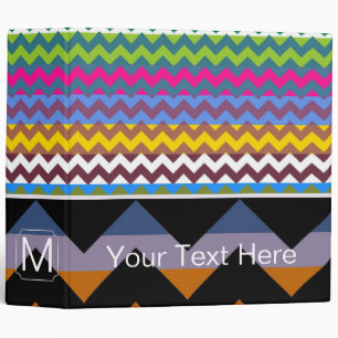 Classeur Aztec Chevron Zigzag moderne