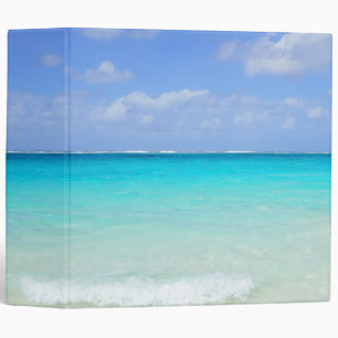 Classeur Azure Blue Caribbean Tropical Beach