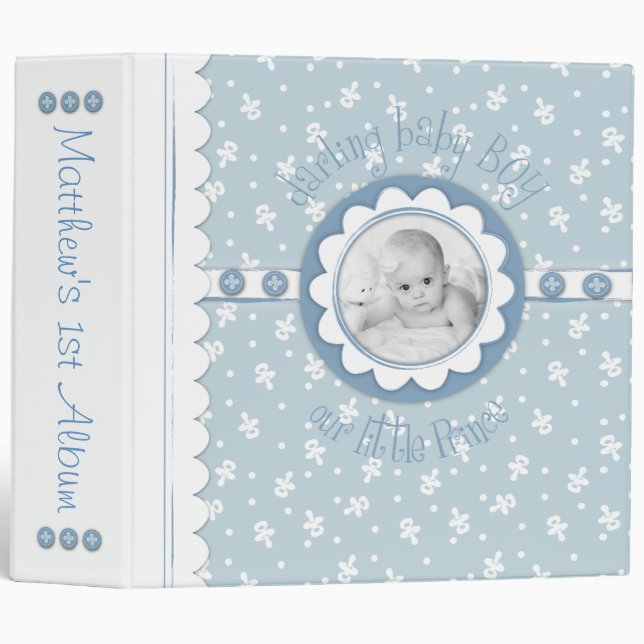 Classeur B du garçon 2,0 du bonbon un (Devant/Côté)