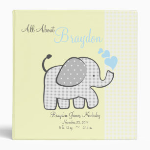 Classeur Baby Elephant Yellow Tout sur Baby