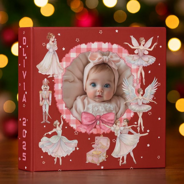 Classeur Baby Girl First Christmas Ballet (Créateur téléchargé)