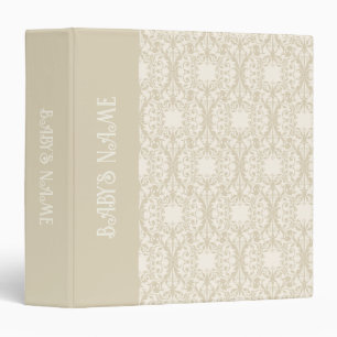 Classeur Baby Neutral Boho Album photo personnalisable