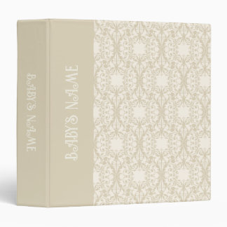 Classeur Baby Neutral Boho Album photo personnalisable