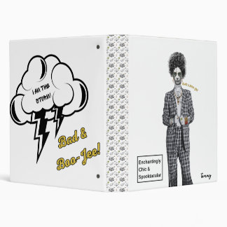 Classeur Bad et Boo-jee "I Am the Storm" gothique