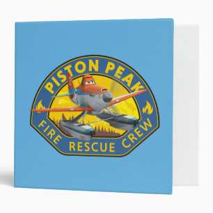 Classeur Badge de l'équipage de la Secourt d'incendie Dusty