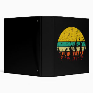 Classeur Badminton Evolution Retro Joueur Badminton