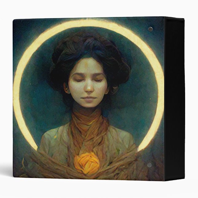 Classeur Bague De Lumière 2 Imaginaire Sci-fi (Dos/Côté)