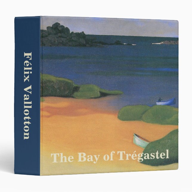 Classeur Baie de Tregastel par Felix Vallotton, Art (Devant/Côté)