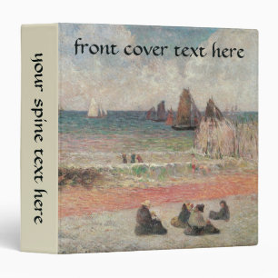 Classeur Baignade Dieppe par Paul Gauguin, Art Vintage