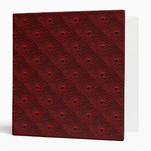 Classeur Baisses d'eau sur le métal Crimson
