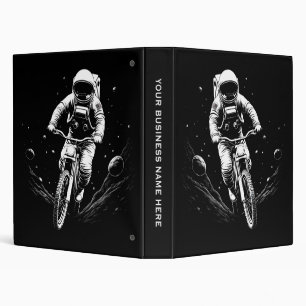 Classeur Balade à vélo d'astronaute cosmique Aventure spati