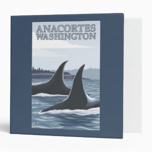 Classeur Baleines #1 - Anacortes, Washington d'orque