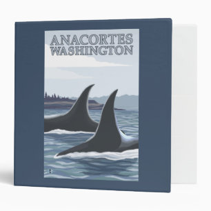 Classeur Baleines #1 - Anacortes, Washington d'orque
