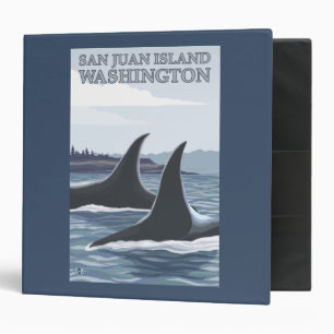 Classeur Baleines #1 - île de San Juan, Washington d'orque