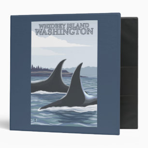 Classeur Baleines #1 - Whidbey, Washington d'orque