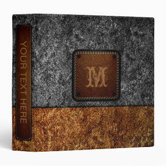 Classeur Balise Brown vieille apparence en cuir Brown