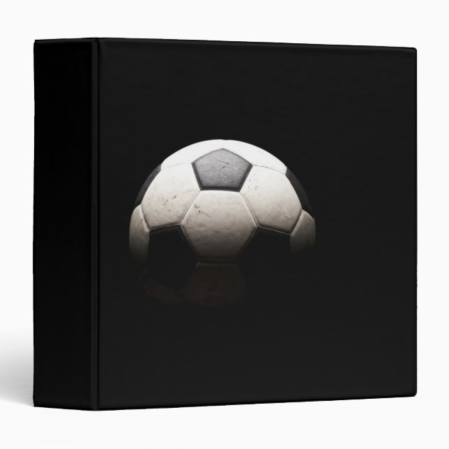 Classeur Balle de football 3 (Devant/Côté)