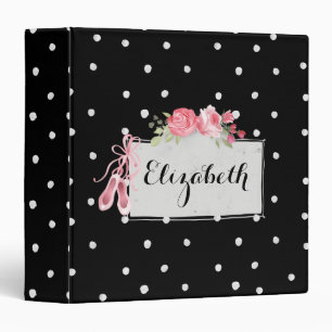 Classeur Ballet chic personnalisé