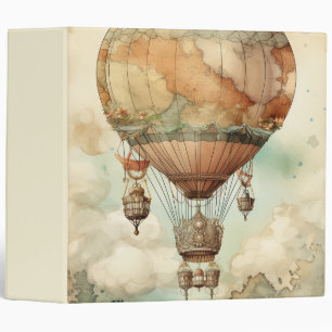 Classeur Ballon à air chaud Steampunk vintage (5)
