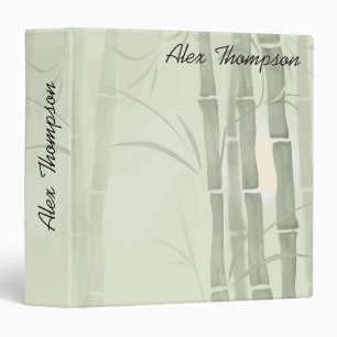 Classeur Bamboo vert