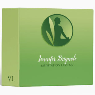 Classeur Bambou vert dégradé