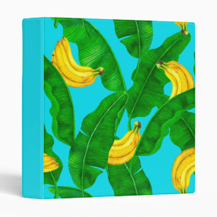 Classeur Bananes et aquarelle feuille