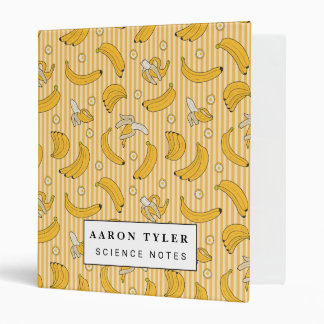 Classeur bananes motif