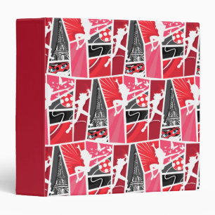 Classeur Bande dessinée Miraculaire Ladybug Paris Motif