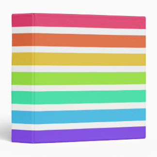 Classeur Bandes arc-en-ciel lumineuses