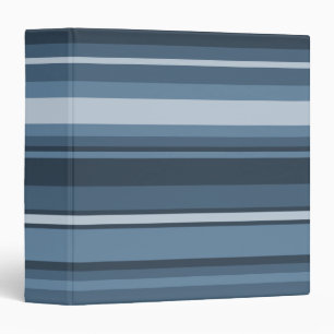 Classeur Bandes bleu gris