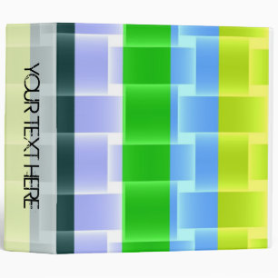 Classeur Bandes de couleur cool design moderne 2