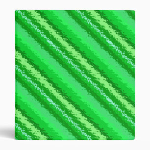 Classeur Bandes de verre - tons vert émeraude