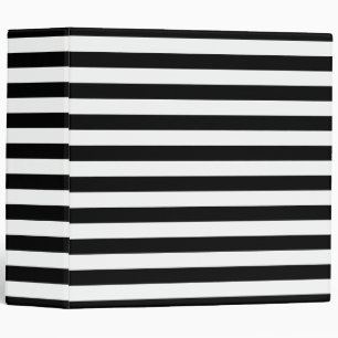 Classeur Bandes horizontales noires