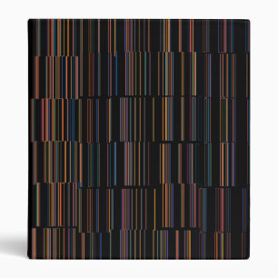 Classeur Bandes multicolores cool