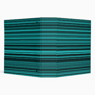 Classeur Bandes noires turquoises