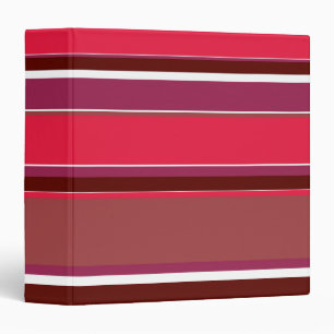 Classeur Bandes rouges